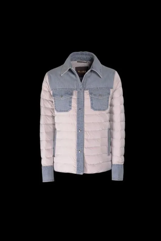MooRER Jackets Women ESPER01C PEARL Pearl