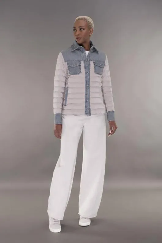 MooRER Jackets Women ESPER01C PEARL Pearl