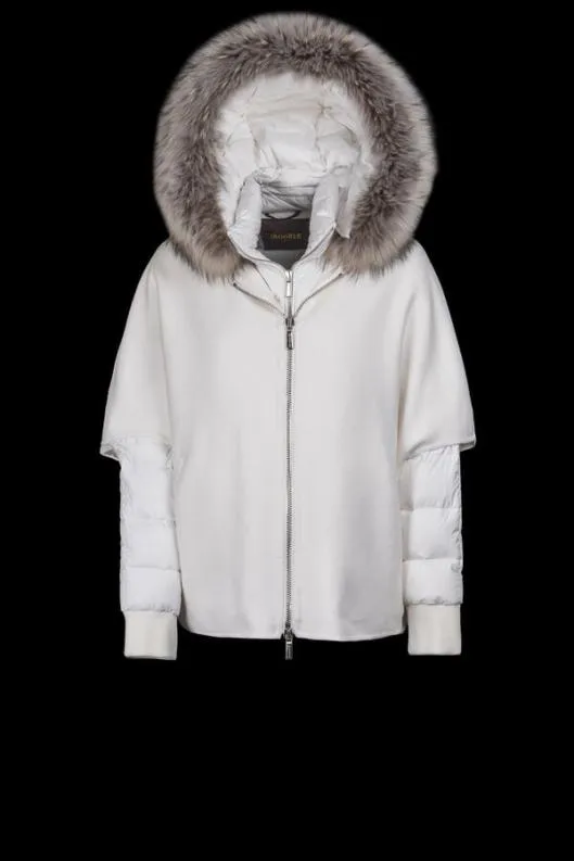 MooRER Jackets Women PEGASOLAP Bianco