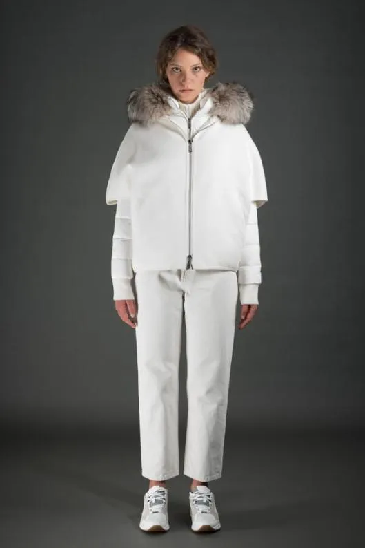 MooRER Jackets Women PEGASOLAP Bianco
