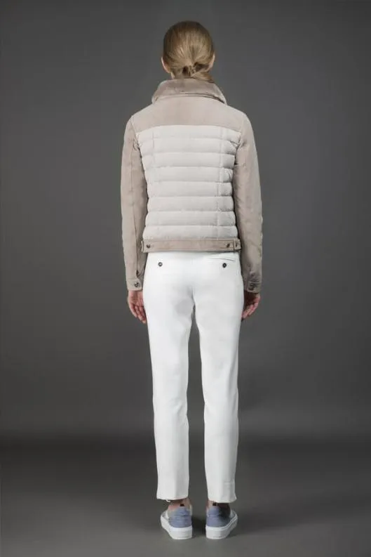 MooRER Jackets Women PETUNIAFURURO Pearl