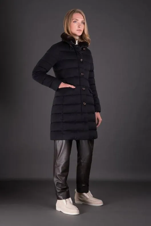 MooRER Jackets Women VETIVERIL Blu Scuro