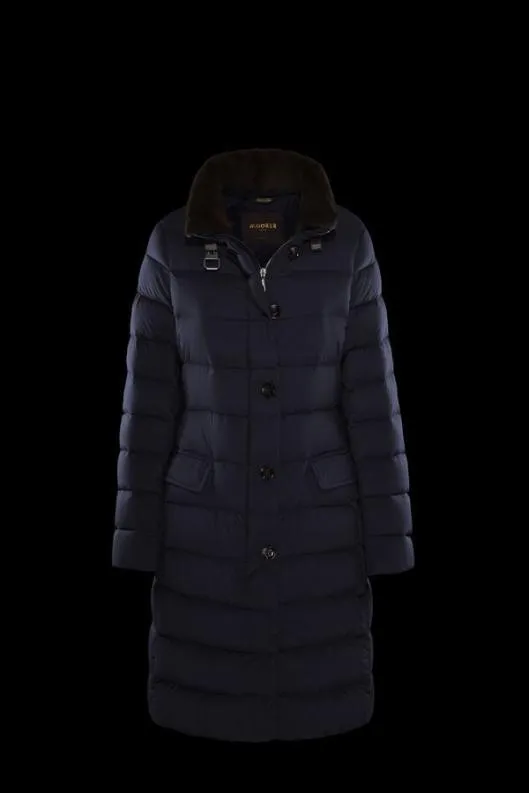 MooRER Jackets Women VETIVERS3 Dark Blu