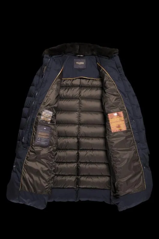 MooRER Jackets Women VETIVERS3 Dark Blu