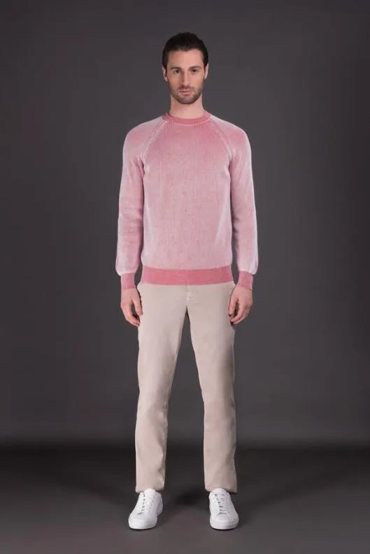 MooRER Knitwear Men CORNELIUSVSP Biancorosso