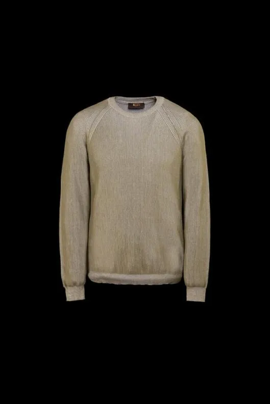 MooRER Knitwear Men CORNELIUSVSP Pistacchiobianco