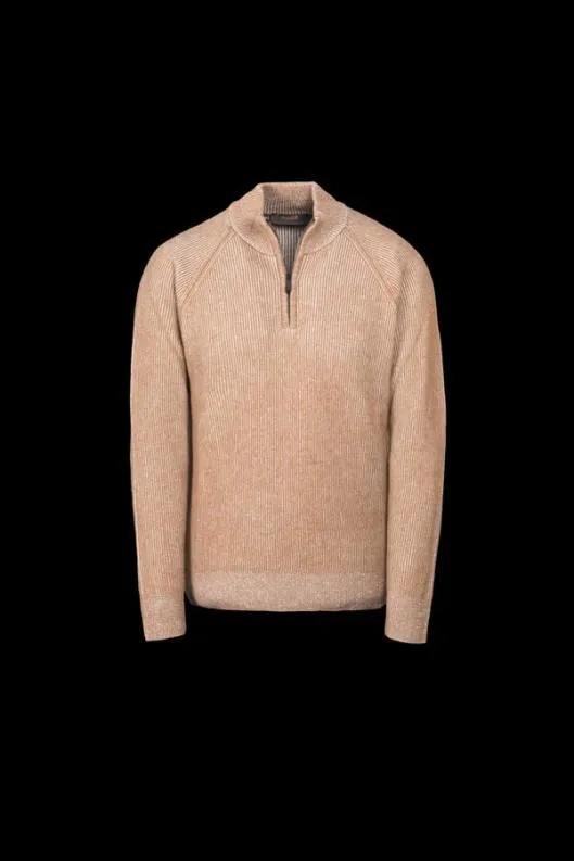 MooRER Knitwear Men FEDROWSV Cammellosabbia