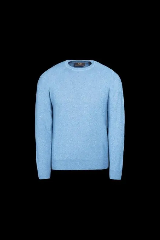 MooRER Knitwear Men FRANKIEB12 Turchese