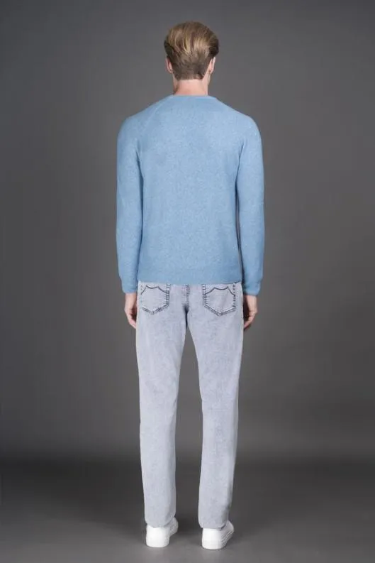 MooRER Knitwear Men FRANKIEB12 Turchese