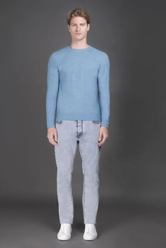 MooRER Knitwear Men FRANKIEB12 Turchese