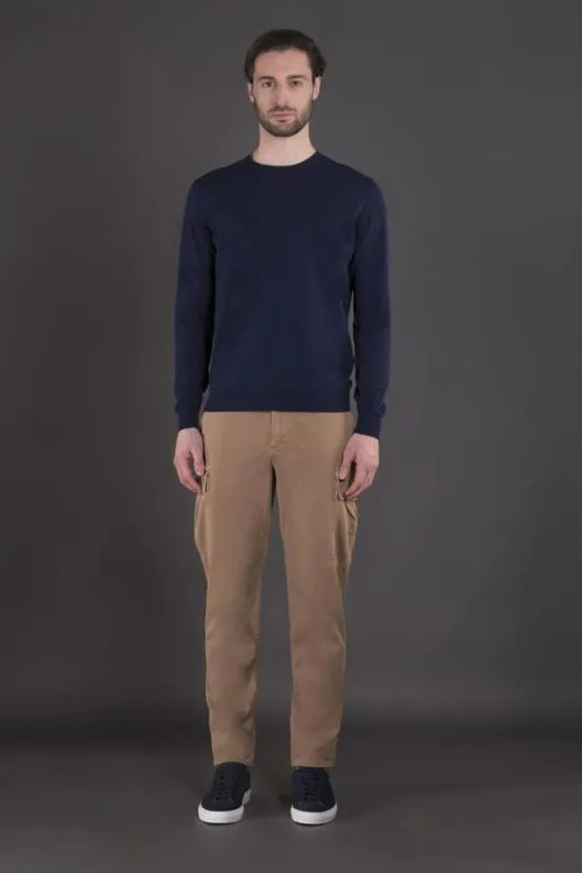 MooRER Knitwear Men ORVIETOCRE Navy
