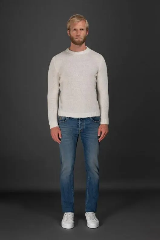 MooRER Knitwear Men ORVIETOEXP Bianco