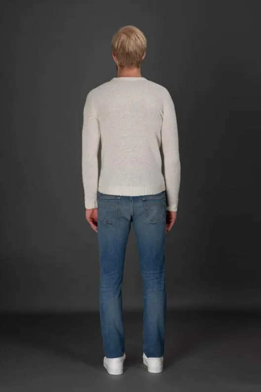 MooRER Knitwear Men ORVIETOEXP Bianco
