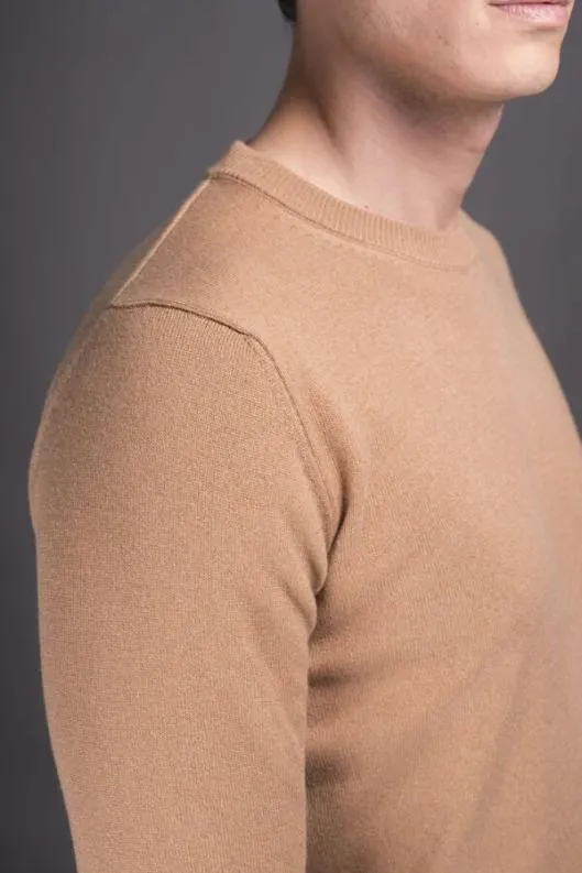 MooRER Knitwear Men ORVIETOWS5 Cammello