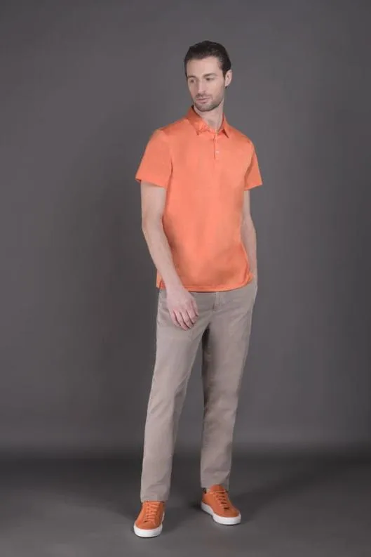 MooRER Knitwear Men PACHINOJCL Arancio