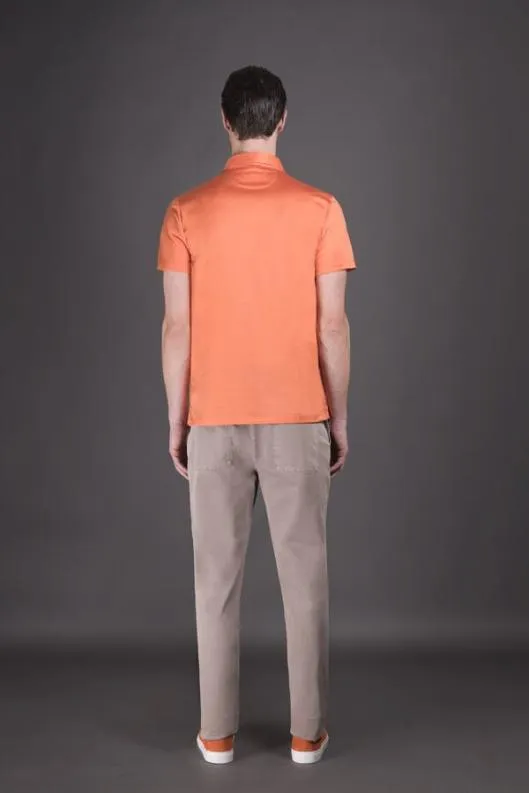 MooRER Knitwear Men PACHINOJCL Arancio