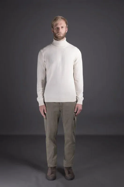 MooRER Knitwear Men TODIWS5 Bianco