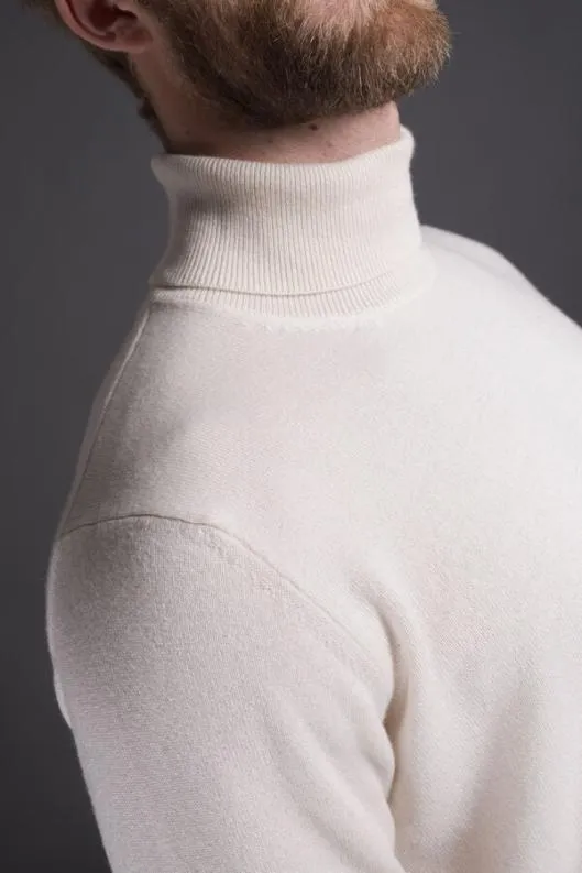 MooRER Knitwear Men TODIWS5 Bianco