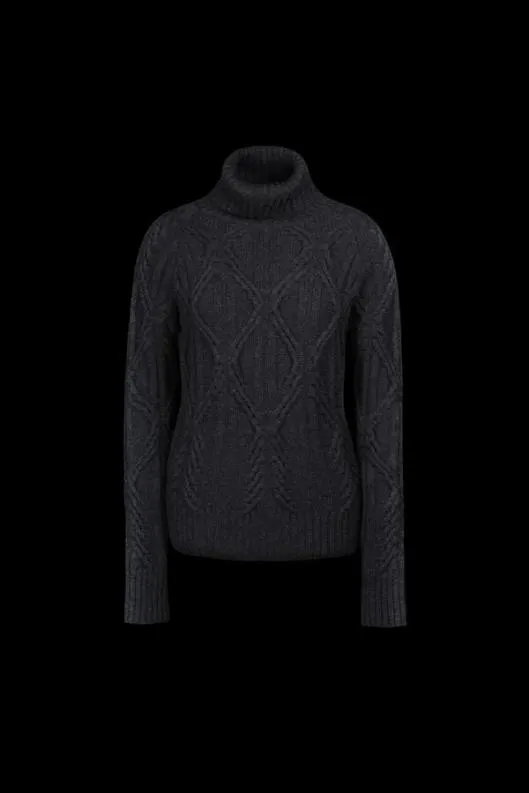 MooRER Knitwear Women ANNACWS Carbon