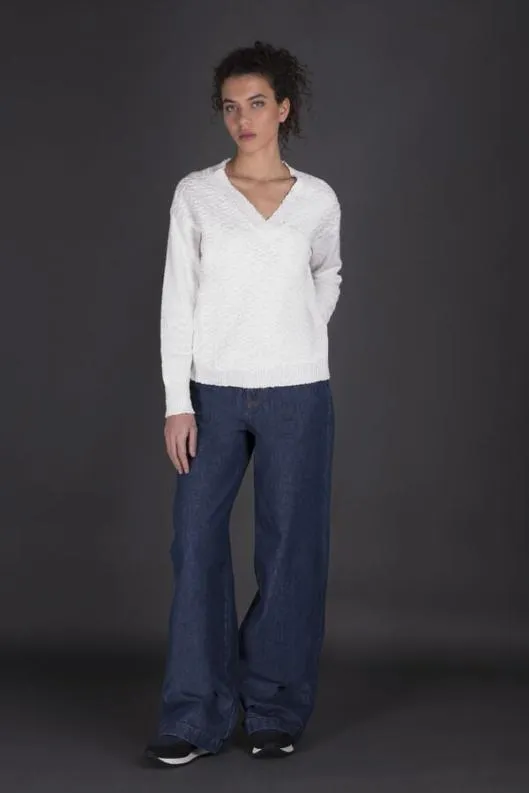 MooRER Knitwear Women ARPERCOB Bianco