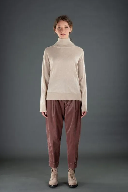 MooRER Knitwear Women DAINETR Nocciola