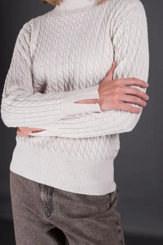 MooRER Knitwear Women ELLISCWS Stucco