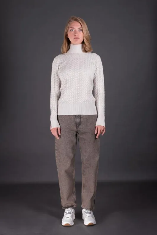 MooRER Knitwear Women ELLISCWS Stucco