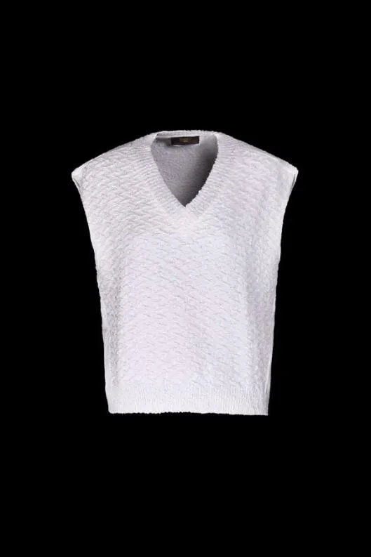 MooRER Knitwear Women HATTIECOB Bianco