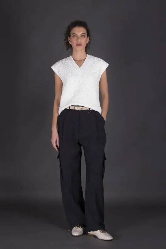 MooRER Knitwear Women HATTIECOB Bianco