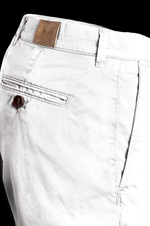 MooRER Pants Men ALICUDIKEL Bianco