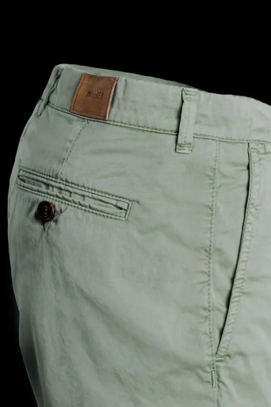 MooRER Pants Men ALICUDIKEL Verde Salvia