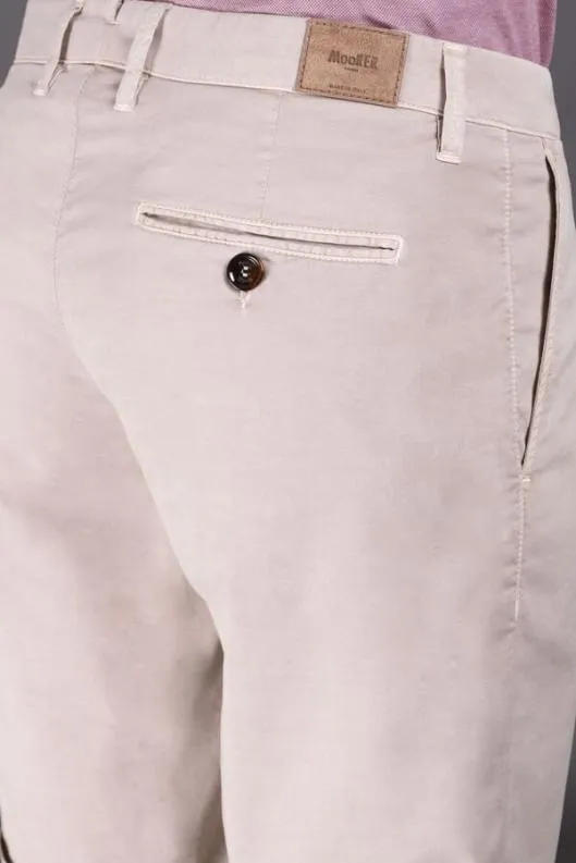 MooRER Pants Men ALICUDISEC Mandorla