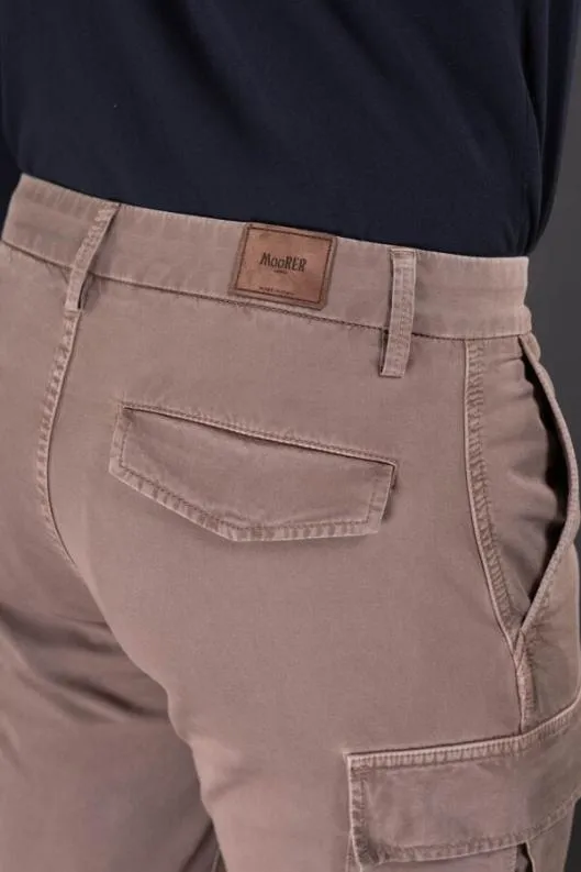 MooRER Pants Men BRODYPFG Tortora