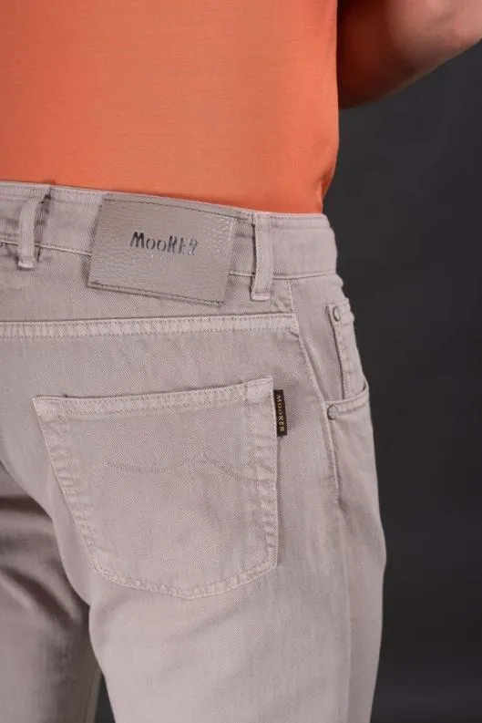 MooRER Pants Men CREDIMEA Mandorla