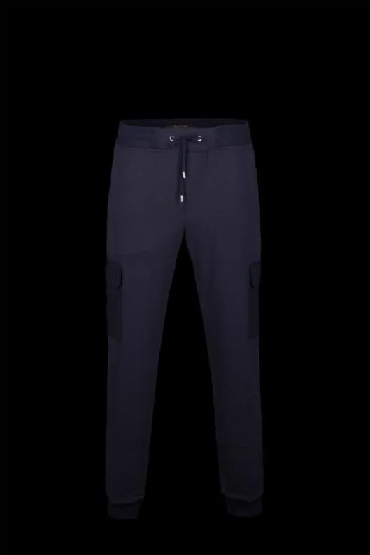 MooRER Pants Men ENRICHJFC Navy