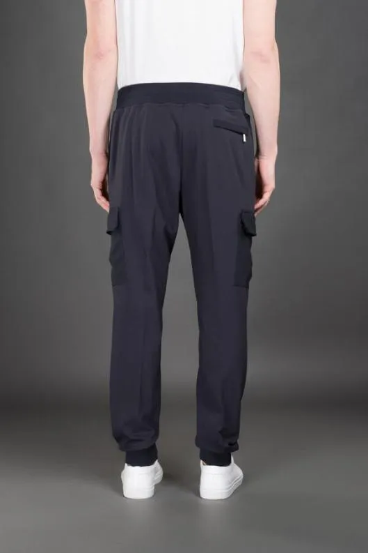 MooRER Pants Men ENRICHJFC Navy