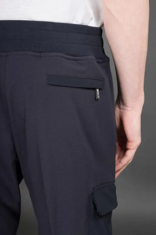 MooRER Pants Men ENRICHJFC Navy
