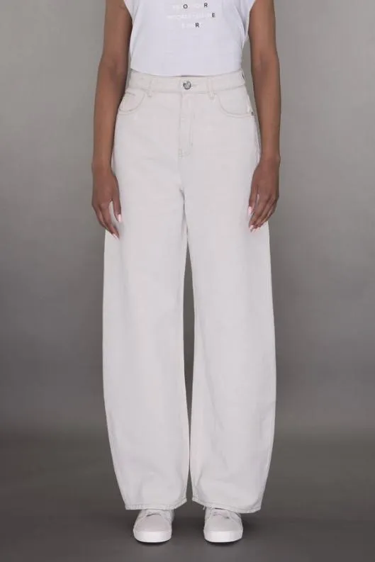 MooRER Pants Women BLANCHE25 ECRU Ecru