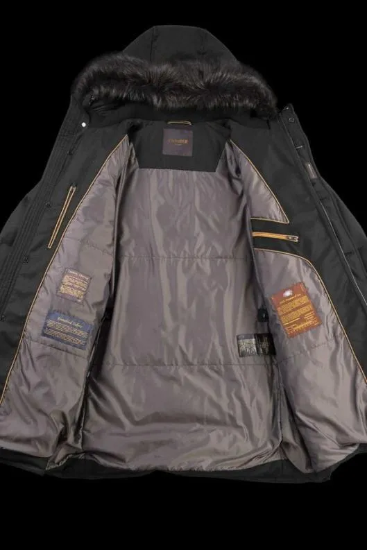 MooRER Parka Men BARBIERILL Anthracite
