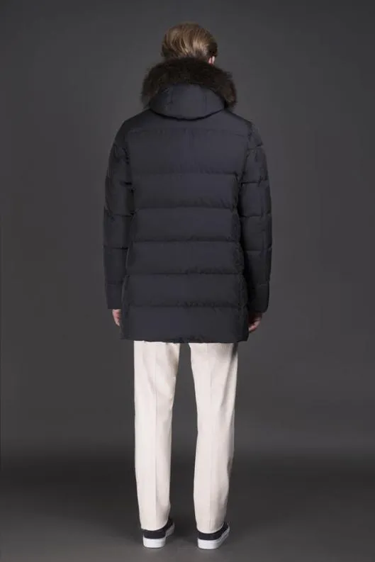 MooRER Parka Men BARBIERIWK Blu
