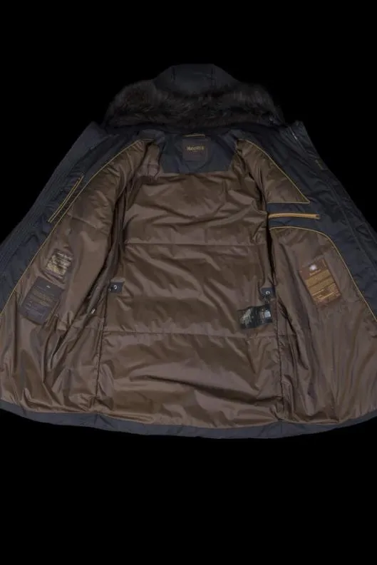 MooRER Parka Men BARBIERIWK Blu