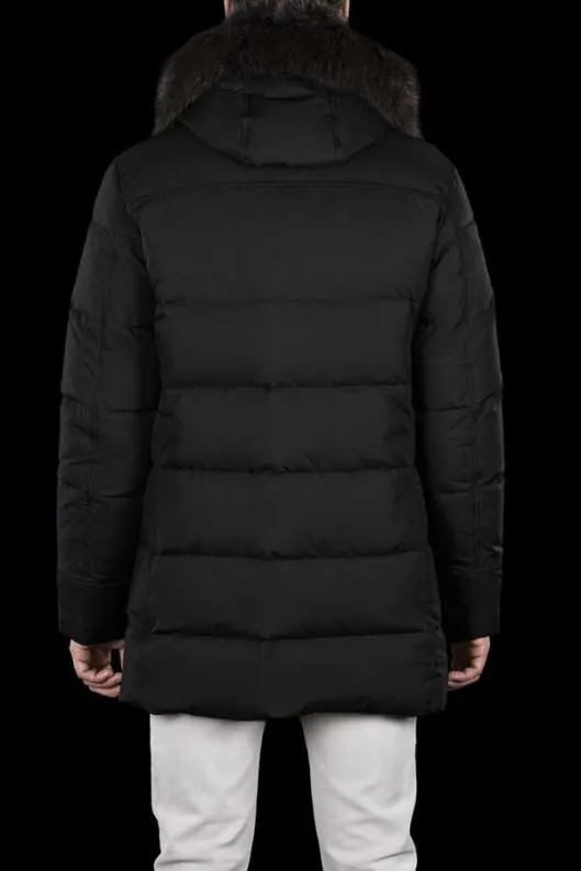 MooRER Parka Men BARBIERIWK Nero