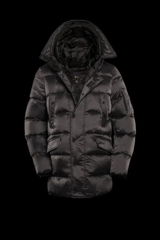 MooRER Parka Men GRIMASH Asfalto