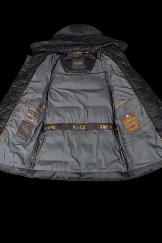 MooRER Parka Men GRIMASH Asfalto