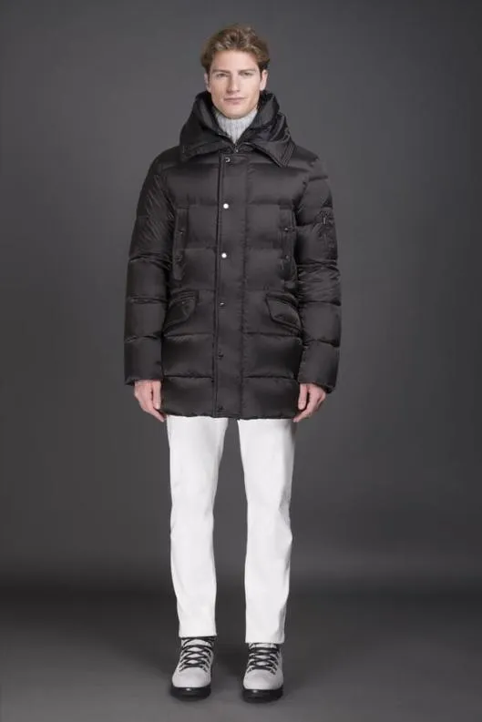 MooRER Parka Men GRIMASH Asfalto