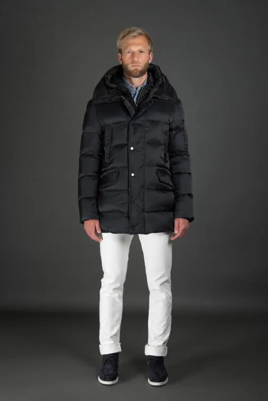MooRER Parka Men GRIMASH Blu