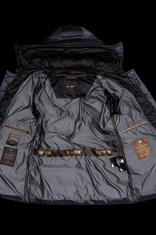 MooRER Parka Men GRIMASH Blu