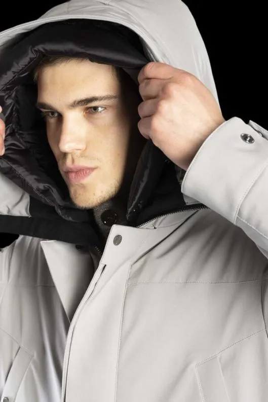 MooRER Parka Men URANIOGS Marble
