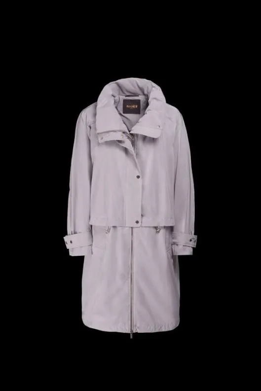 MooRER Parka Women KATHIOS Pearl