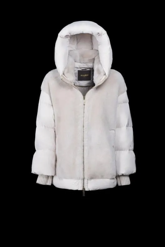 MooRER Parka Women NAUSICAOMT Stone